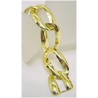 Bracelet – 12 PCS Gold-tone Link Chain Bracelet