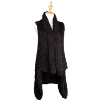 Cardigans & Vests - 12 PCS Knitted Cardigan - Black - VT-AO625BK