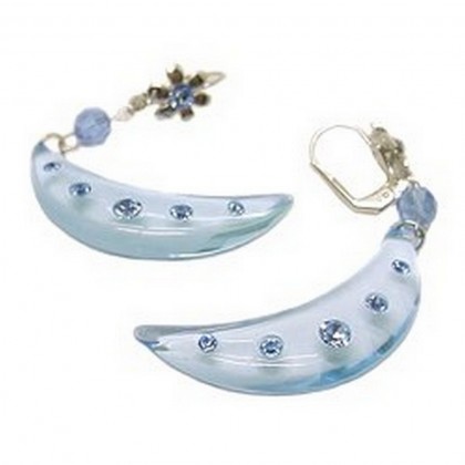 12-pair Fashion Jelly Earrings W/ Crystal - 12 Pair - ER-E16796A