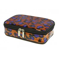 12-pc Set Cosmetic Purse - Orange Leopard -BG-HM00005OR