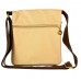 Nylon Messenger Bag - Beige -BG-HD1851BE