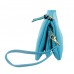 Messenger Bag/ Organizer – Soft Leather-like w/ Detachable Wristlet and Shoulder Strap - BG-F695