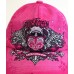 Embroidery Tattoo Cap – 12 PCS American (Washed Cotton) - Hot Pink - HT-BSA100HP