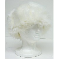 Hats – 12 PCS Ladies Faux Fur Hat -White - HT-8298WT