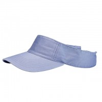 Visor Hats – 12 PCS Cotton Will W/Velcro Adjustable - Lilac Color - HT-4056LIL