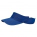 Visor Hats – 12 PCS Cotton Will W/Velcro Adjustable - Royal Blue Color - HT-4056RBL