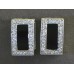 Gift set: 12 Swarovski Cubic Zirconia w/ Onyx Necklace & Earring Set - NE-JP10993B