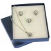 Gift set: 12 Pearl Necklace + Earring + Ring Set - NE-NS6072B 