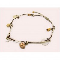 12-pc Shell Charm Necklaces - NE-XN059BG