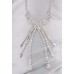 Necklace & Earrings Set – 12 Rhinestone Vintage Necklace & Earrings Set - NE-10893