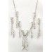 Necklace & Earrings Set – 12 Rhinestone Vintage Necklace & Earrings Set - NE-11956