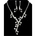 Necklace & Earrings Set – 12 Rhinestone Vintage Necklace & Earrings Set - NE-2840CL