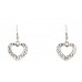 Necklace & Earrings Set – 12 Abalone Heart Charm Necklace & Earring Set - NE-ACQS1142