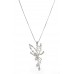 Necklace – 12 PCS Crystal Necklaces - Tinker Bell Charm - Clear - NE-N3090CL