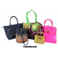 Discount Package: 6 Pieces Assorted Bags ( Only 1 pack Left ) - PROMO292