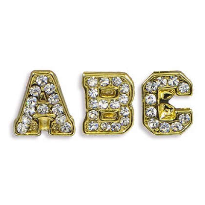 Versatile Stickers - 26 Pieces Alphabet Genuine Swarovski Crystal Stickers