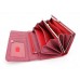 Wallet - 12 pcs Shinny Croc Embossed w/ Twisted Closure Pocket - Red - WL-AL240RD