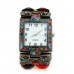 Watch – 12 PCS Bracelet Watches - Rhinestones w/ Multi Beaded Stretchable Bracelet - Multi - WT-KH11486MT