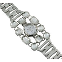 Watch – 12 PCS Lady Watches - Jeweled Design -Clear - WT-L80533CL