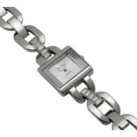 Watch – 12 PCS Lady Watches - Elegant Coating Links Band - Silver -WT-L80540SV