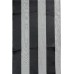 Scarf - 12 PCS Satin Solid - Stripes - Black – SF-AO001BK