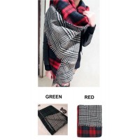 Shawl /Wrap - 12 PCS Plaid Prints - SF-RUM01